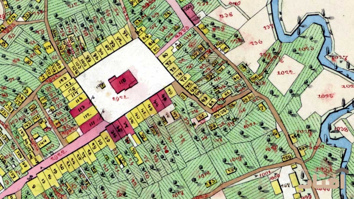 آموزش خواندن نقشه کاداستر