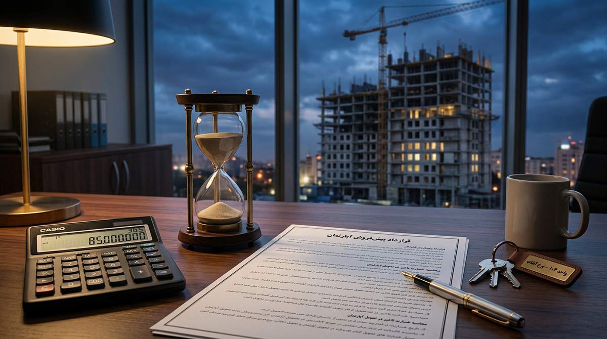 جبران خسارت تاخیر تحویل آپارتمان چگونه محاسبه میشود؟