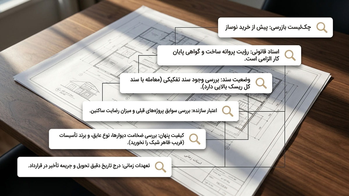 نکات مهم برای خرید آپارتمان نوساز